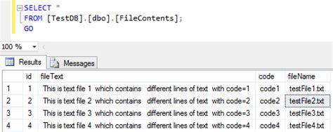 Export SQL Server Records into Individual Text Files.
